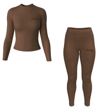 Rich Chocolate Loungewear Basic Set (10.11 Release Date)